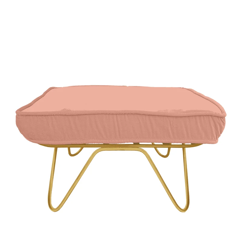 Pouf Croisette Velours