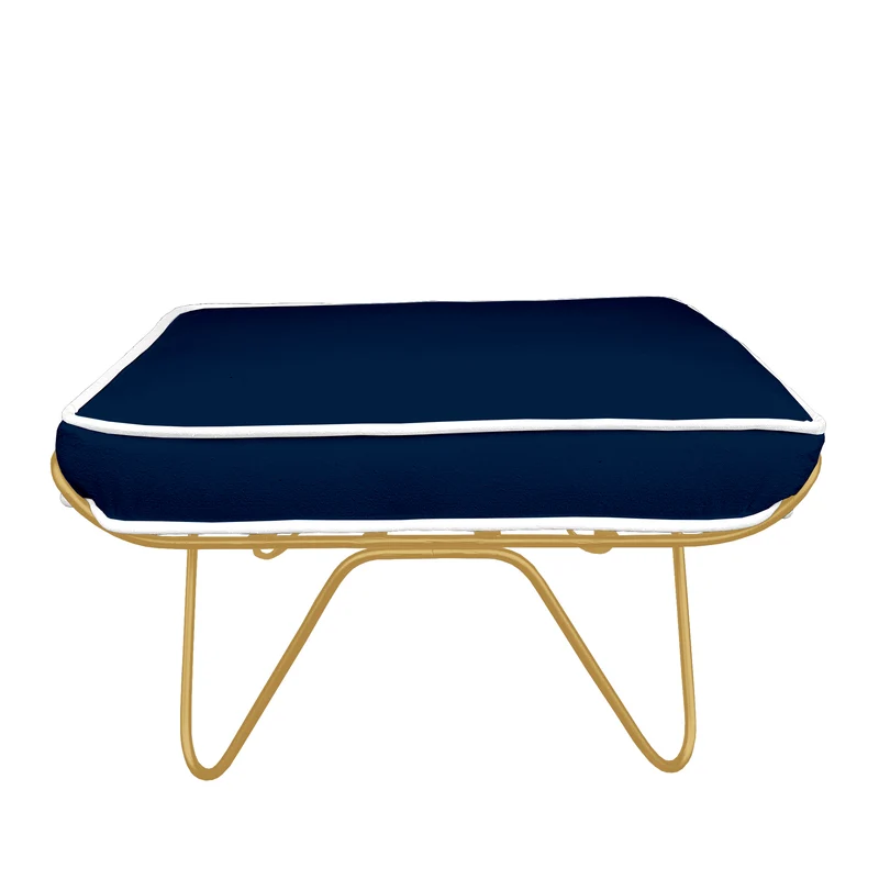 Pouf Croisette Coton