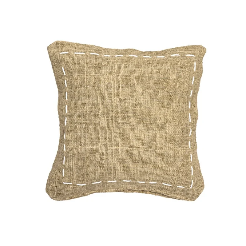 Jemina Square Cushion Border Stitch | 50x50cm