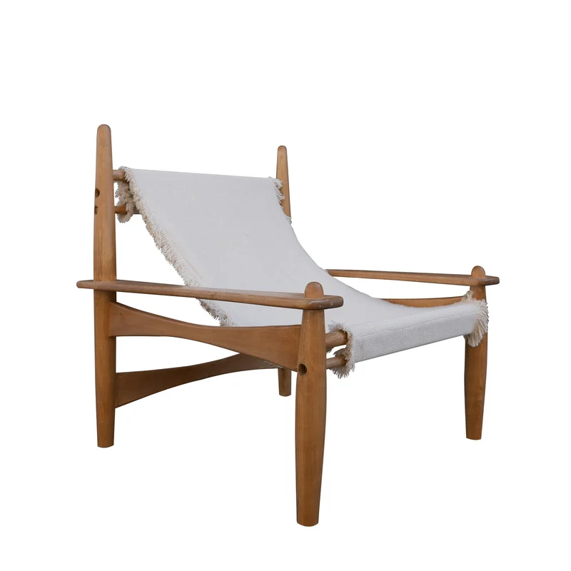Fauteuil Carlo Coton Tissé