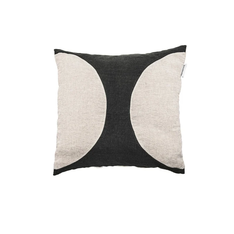 Leora Cushion Cover Charcoal