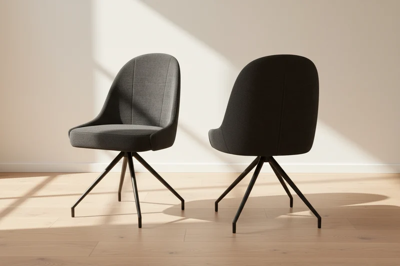 Lot de 2 chaises pivotante - Miami