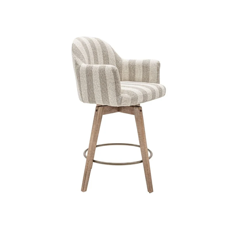 Elira Bar Stool | Stripes