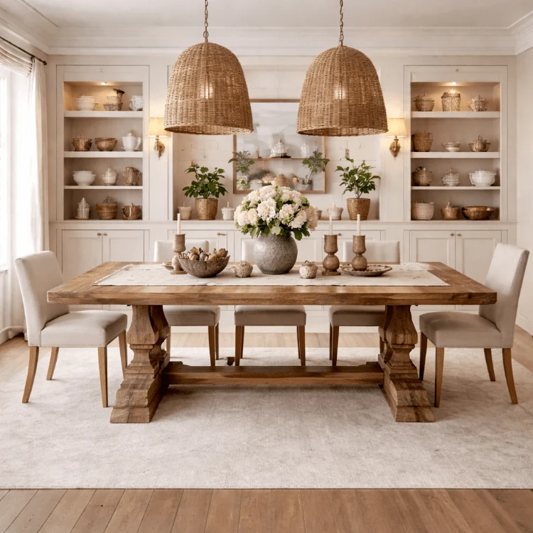 Mesa de comedor madera mango Valery 240 cm