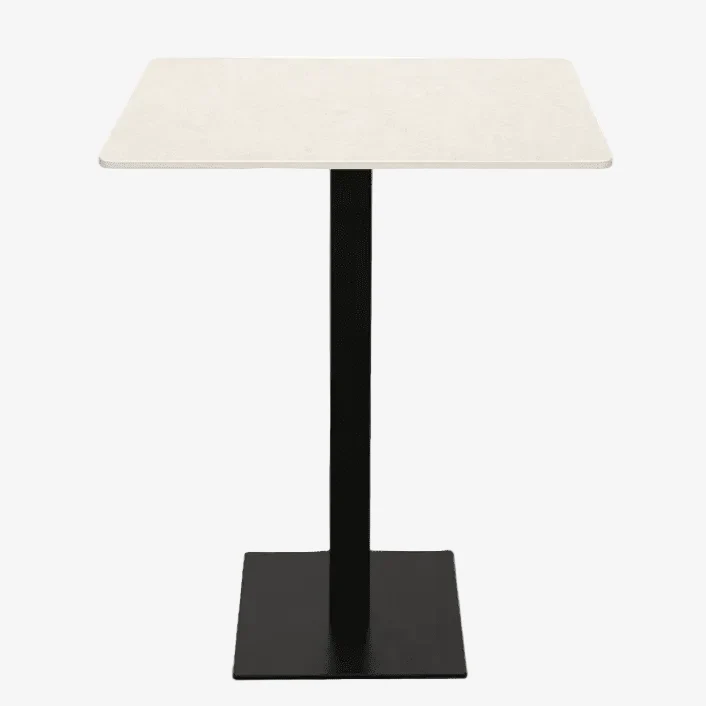 Mesa bar alta piedra sinterizada Lisboa 70x70