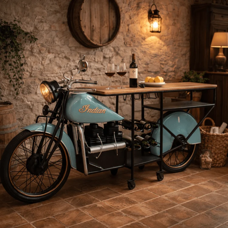 Mostrador de bar motocicleta Indian