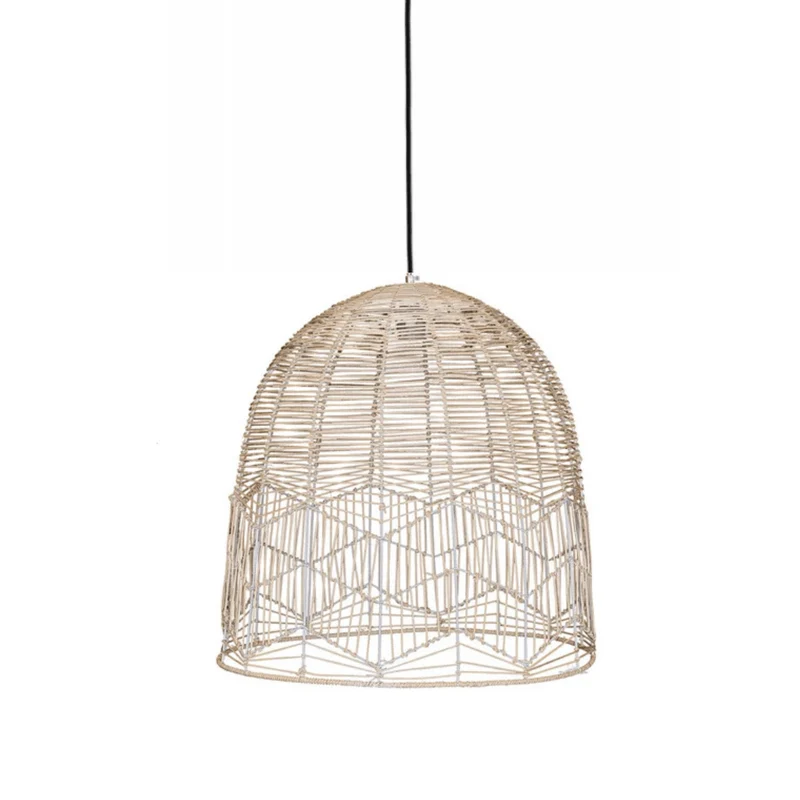 Lámpara de techo mimbre natural Yaman 35
