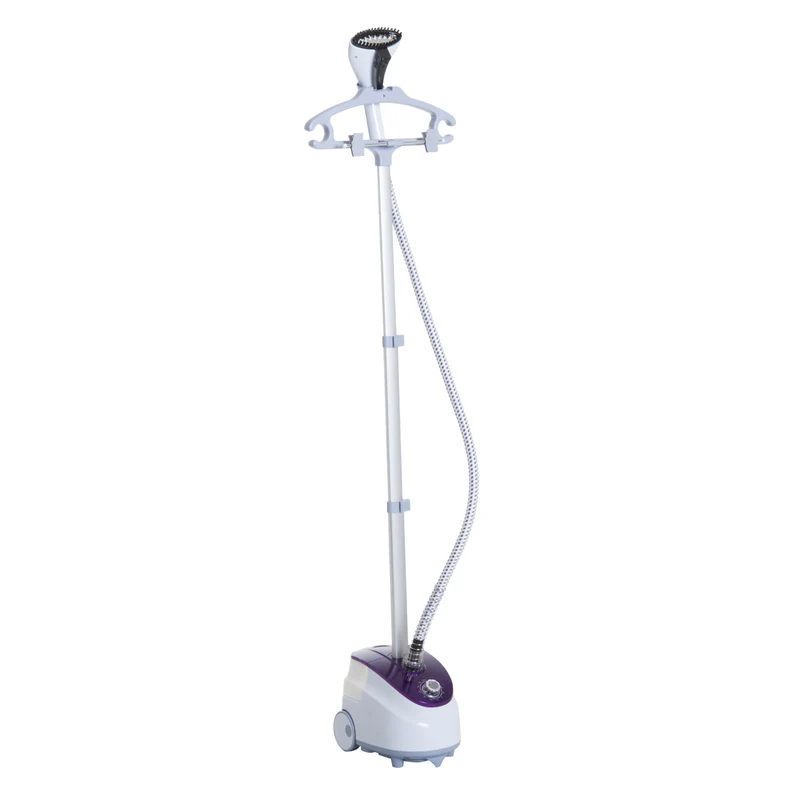 Défroisseur vapeur vertical vêtements 22 x 30 x 22 cm 55 min autonomie 11 réglages moderne épuré en plastique blanc 21_0005953