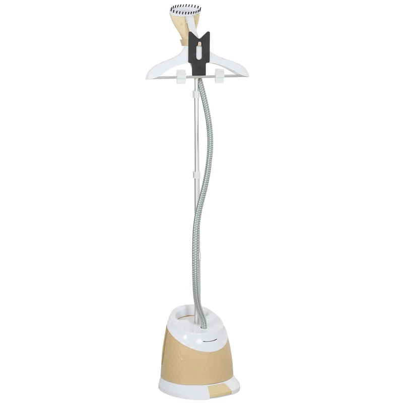 Défroisseur vapeur vertical maison 32 x 32 x 32 cm chauffe rapide 35 s vapeur continue 50 min moderne épuré en PP blanc 21_0005956