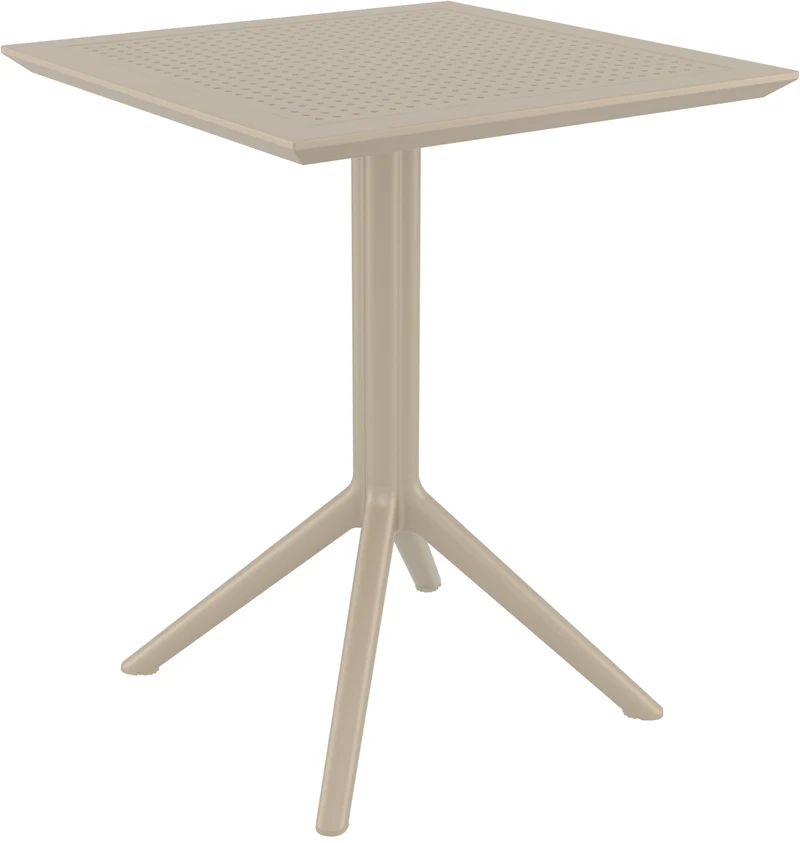 Table pliante Sky plastique plastique taupe 10_0002955