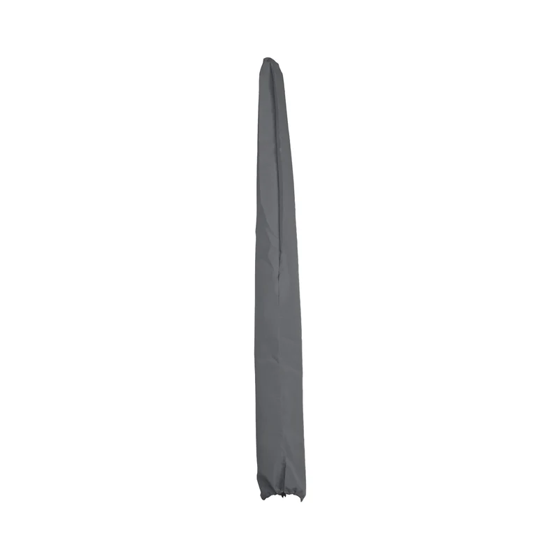 Housse de protection pour demi-parasol aluminium 2,70 m avec cordon de serrage 150x32 cm polyester anthracite 04_0010321