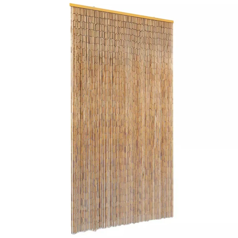 Rideau de porte contre insectes Bambou 100 x 220 cm DEC022198
