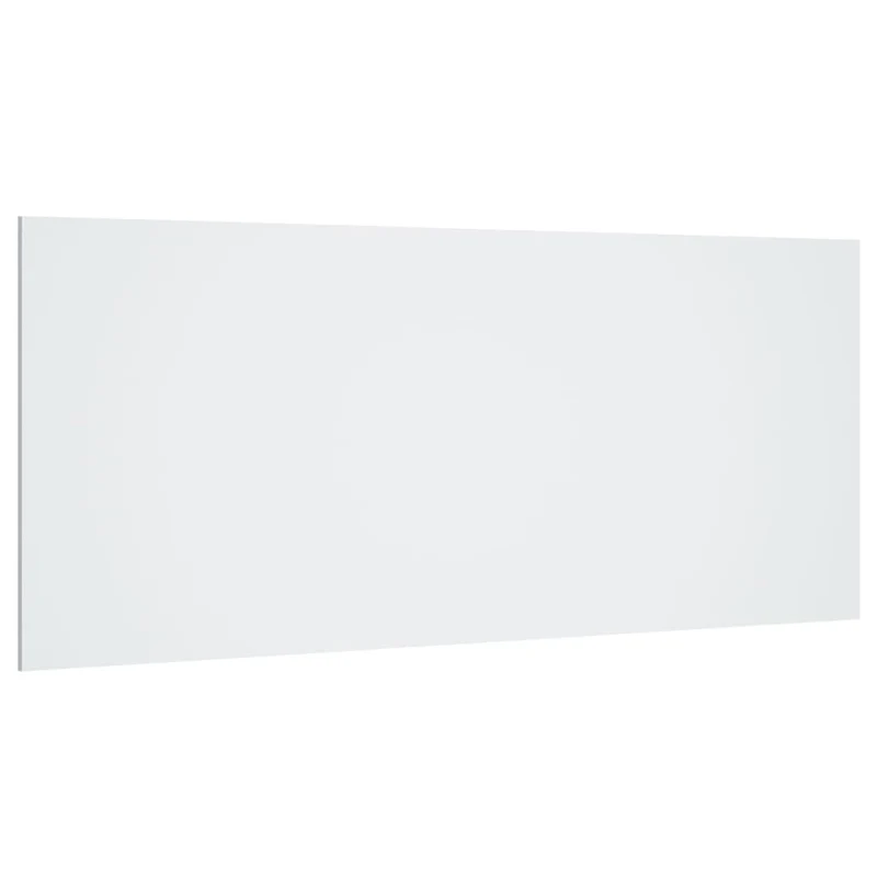 Tête de lit accessoire couchage chambre à coucher meuble 200 x 1,5 x 80 cm MDF blanc TDL0203747