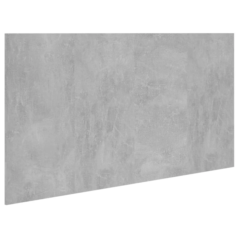 Tête de lit accessoire couchage chambre à coucher meuble 160 x 1,5 x 80 cm MDF gris TDL0203237