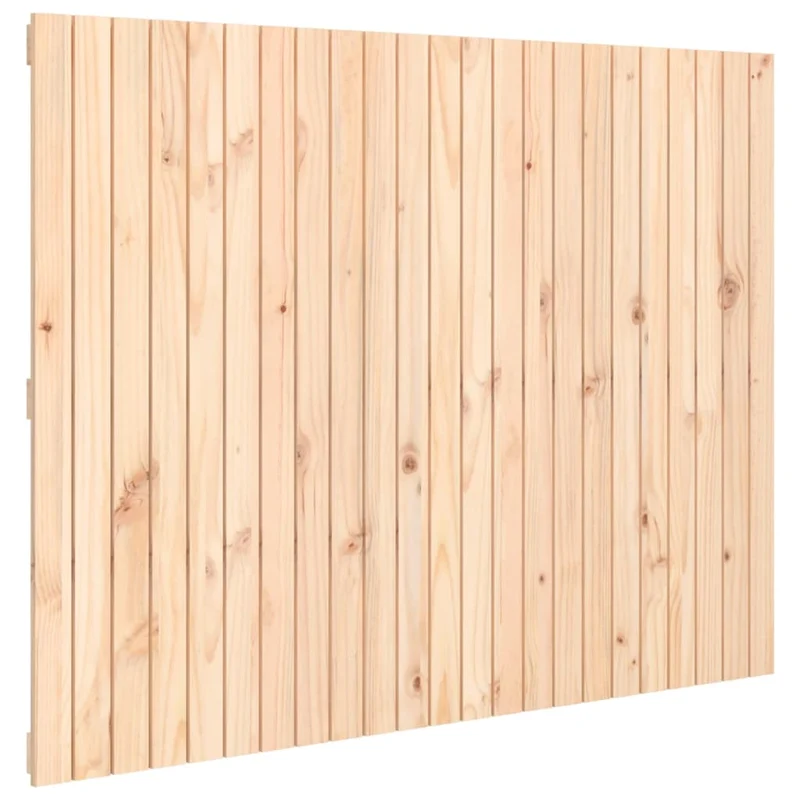 Tête de lit accessoire couchage chambre à coucher meuble murale style palette 146,5 x 3 x 110 cm bois massif de pin TDL0202777