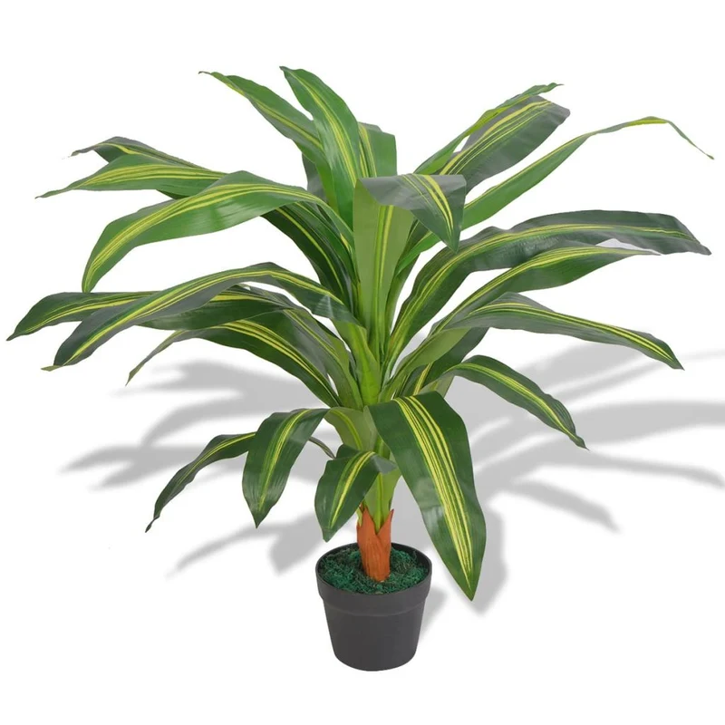 Plante artificielle Dracaena avec pot 90 cm vert DEC021931