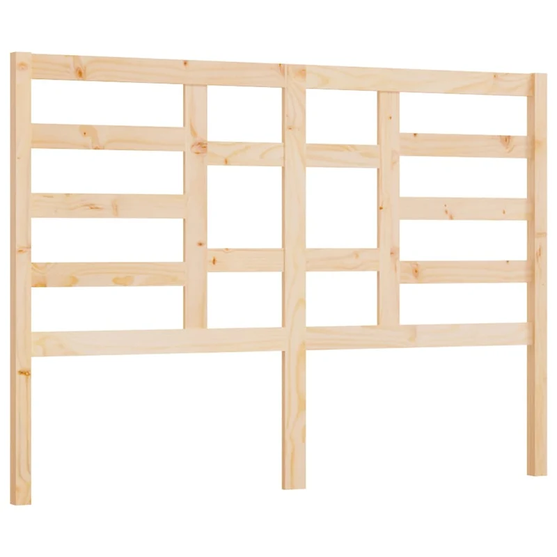 Tête de lit accessoire couchage chambre à coucher meuble 146 x 4 x 104 cm bois de pin massif TDL0206685