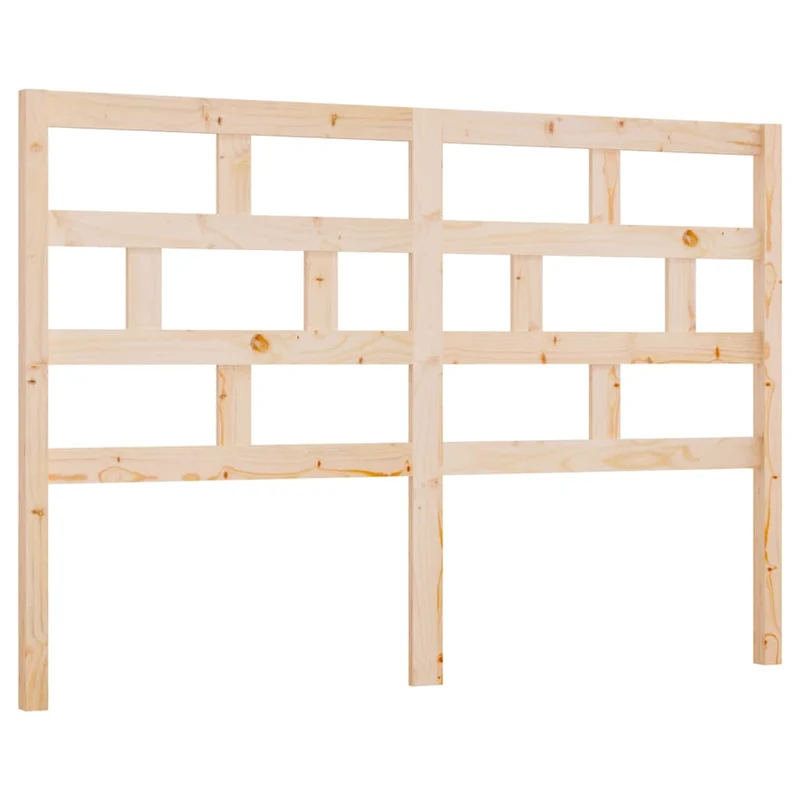Tête de lit accessoire couchage chambre à coucher meuble 126 x 4 x 100 cm bois de pin massif TDL0206743