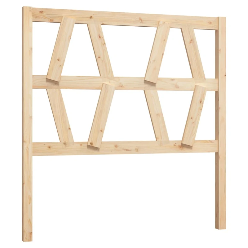 Tête de lit accessoire couchage chambre à coucher meuble 96 x 4 x 100 cm bois de pin massif TDL0205870