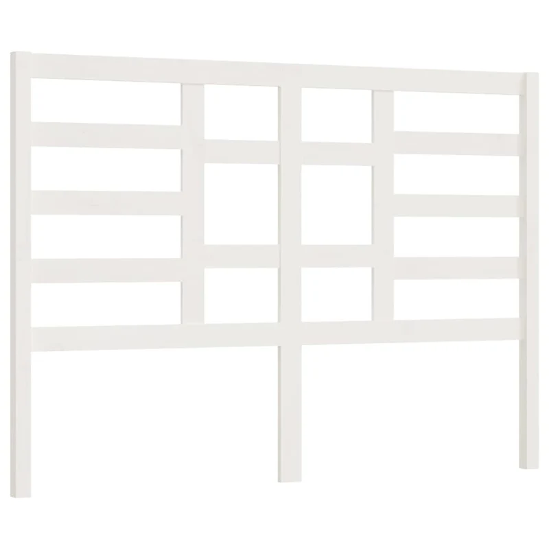 Tête de lit accessoire couchage chambre à coucher meuble 166 x 4 x 104 cm bois de pin blanc TDL0203782