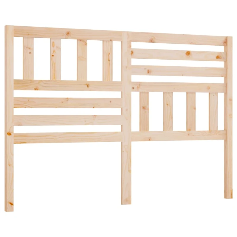 Tête de lit accessoire couchage chambre à coucher meuble 126 x 4 x 100 cm bois de pin massif TDL0206757