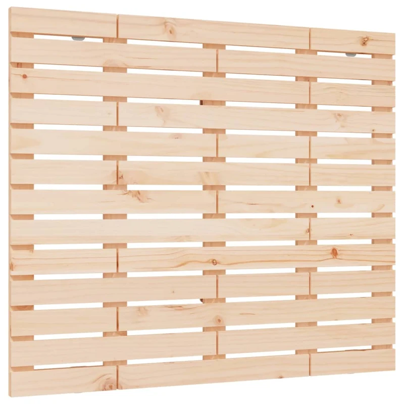 Tête de lit accessoire couchage chambre à coucher meuble murale style palette 126 x 3 x 91,5 cm bois massif de pin TDL0202787