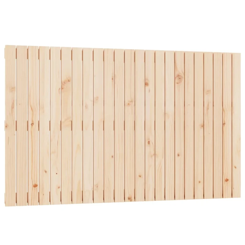 Tête de lit accessoire couchage chambre à coucher meuble murale style palette 147 x 3 x 90 cm bois massif de pin TDL0202772