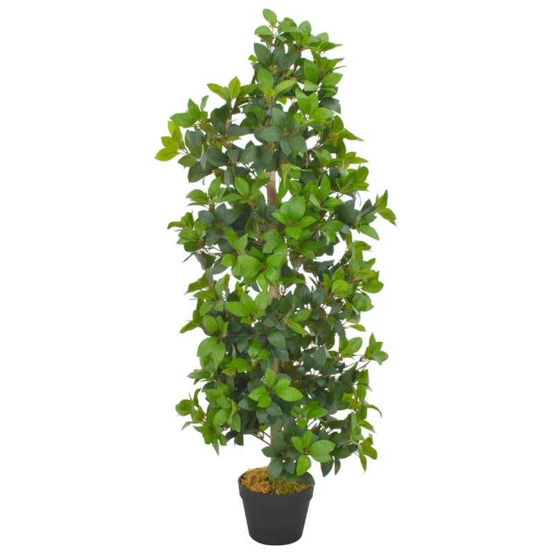 Plante artificielle avec pot laurier vert 120 cm décoration intérieur DEC022025