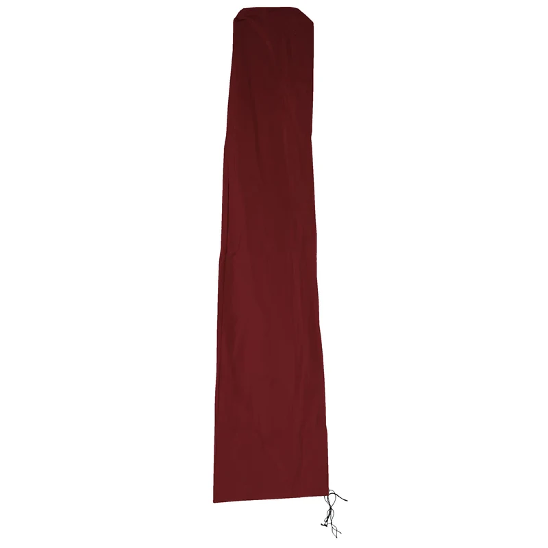 Housse de protection pour parasol jusqu'à 5m housse avec zip bordeaux 04_0007044