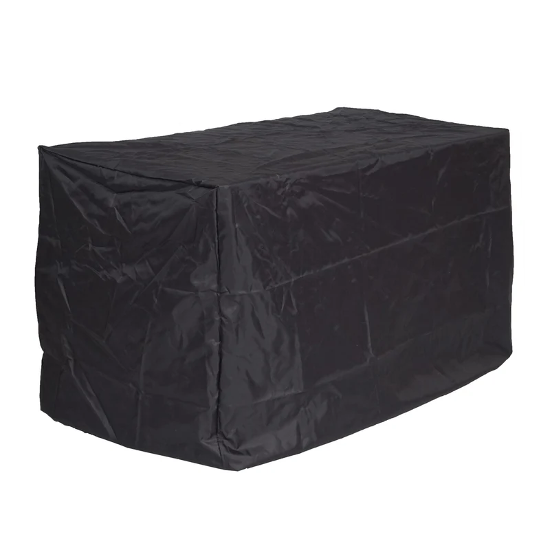 Housse de protection bâche pour ensemble de mobilier de jardin extérieur anthracite 75x180x120cm 04_0002804