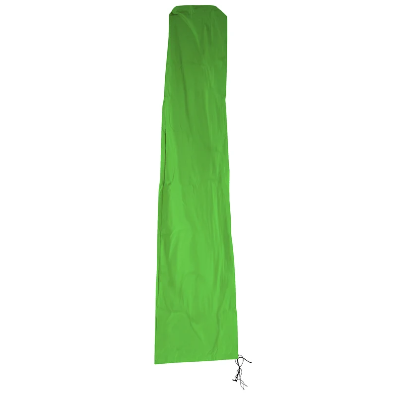 Housse de protection pour parasol jusqu'à 5m avec fermeture éclair vert 04_0002685
