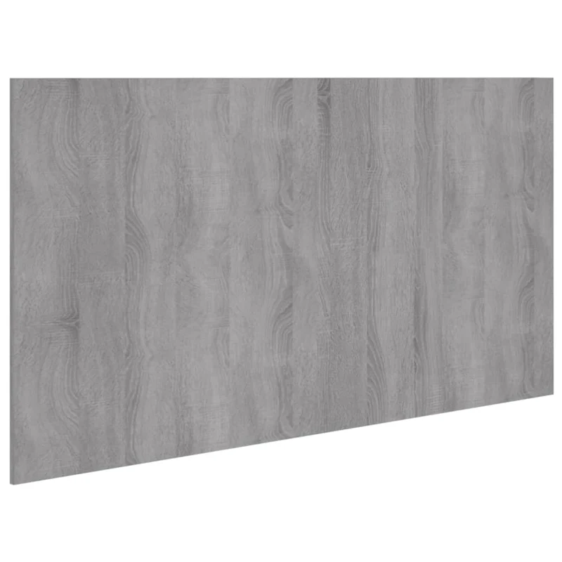 Tête de lit accessoire couchage chambre à coucher meuble 160 x 1,5 x 80 cm MDF gris TDL0202017