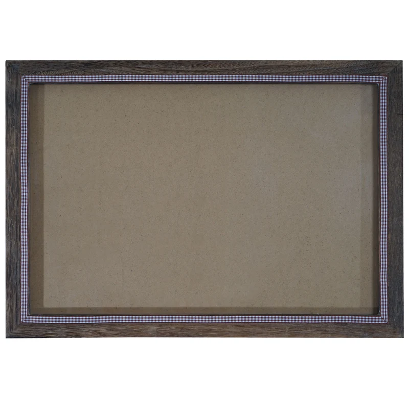 Cadre photo mural pour format photo 30x45 cm aspect vintage rustique en bois de pin marron 04_0006095