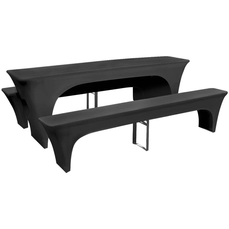 Housse pour table de pique-nique/bancs 3 pièces Anthracite DEC022383