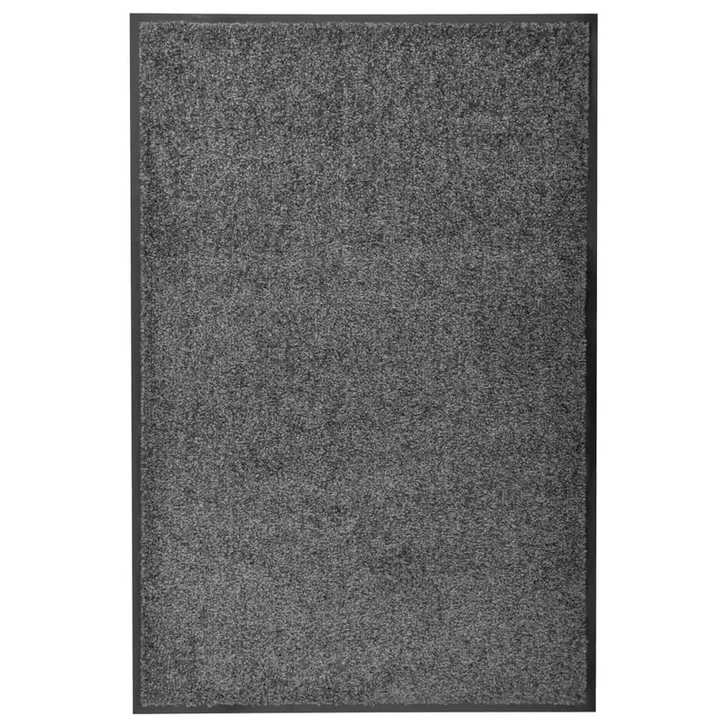 Paillasson lavable Anthracite 60x90 cm DEC023179