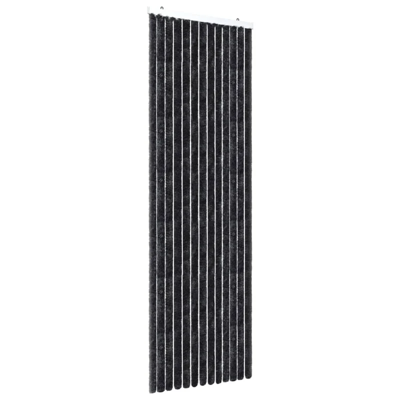 rideau contre insectes moustiquaire Anthracite 56x185 cm Chenille DEC022190