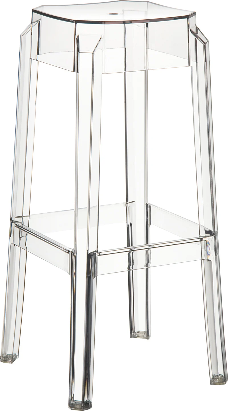 Tabourets de bar design moderne plastique transparent 10_0000025