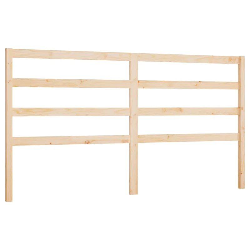 Tête de lit accessoire couchage chambre à coucher meuble 206 x 4 x 100 cm bois de pin massif TDL0206087