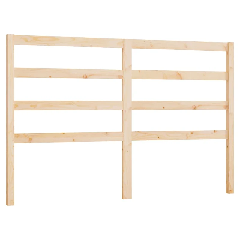 Tête de lit accessoire couchage chambre à coucher meuble 126 x 4 x 100 cm bois de pin massif TDL0206752
