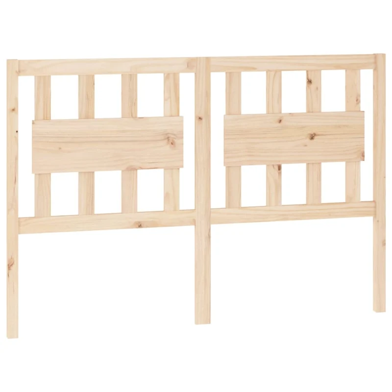 Tête de lit accessoire couchage chambre à coucher meuble 125,5 x 4 x 100 cm bois de pin massif TDL0206765