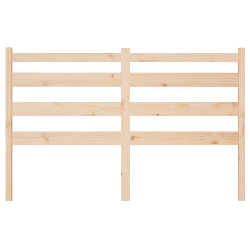 Tête de lit accessoire couchage chambre à coucher meuble 146 x 4 x 100 cm bois de pin massif TDL0206686
