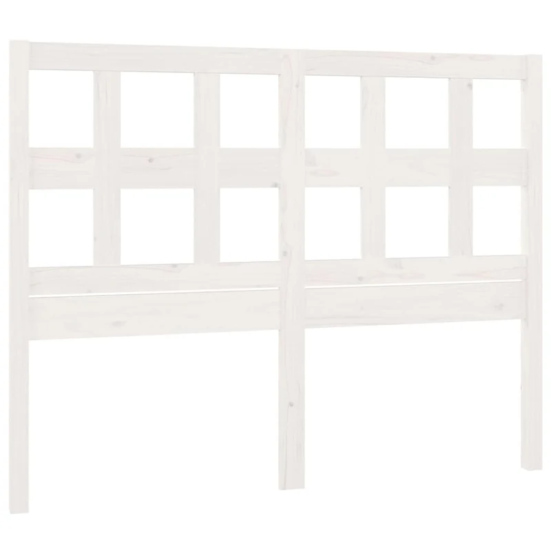 Tête de lit accessoire couchage chambre à coucher meuble 165,5 x 4 x 100 cm bois de pin blanc TDL0203799