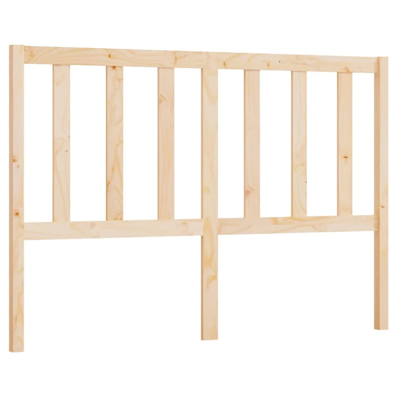 Tête de lit accessoire couchage chambre à coucher meuble 126 x 4 x 100 cm bois de pin massif TDL0206748