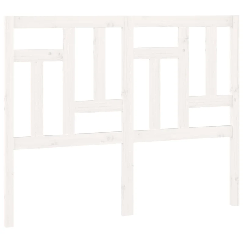 Tête de lit accessoire couchage chambre à coucher meuble 205,5 x 4 x 100 cm bois de pin blanc TDL0203733