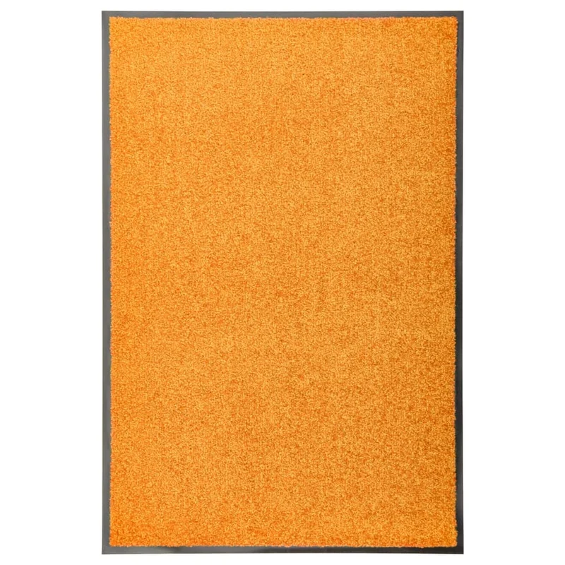 Paillasson lavable Orange 60x90 cm DEC023200
