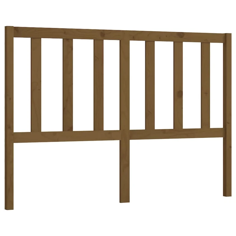 Tête de lit accessoire couchage chambre à coucher meuble 166 x 4 x 100 cm bois massif marron clair TDL0202933