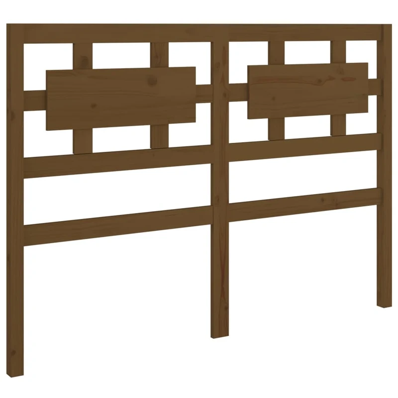 Tête de lit accessoire couchage chambre à coucher meuble 205,5 x 4 x 100 cm bois massif marron clair TDL0202885